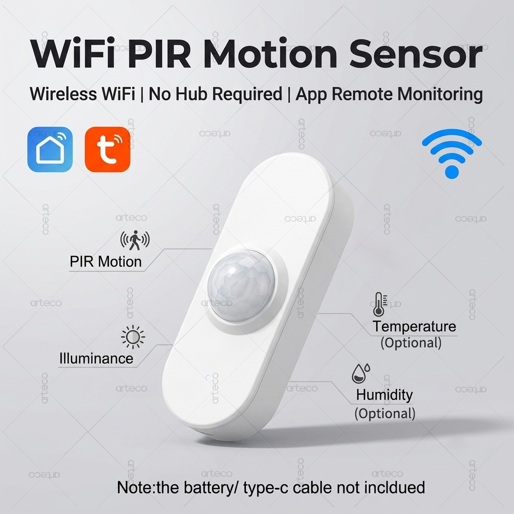 Smart Home Wiser - Tuya WiFi PIR 모션 밝기 스마트
