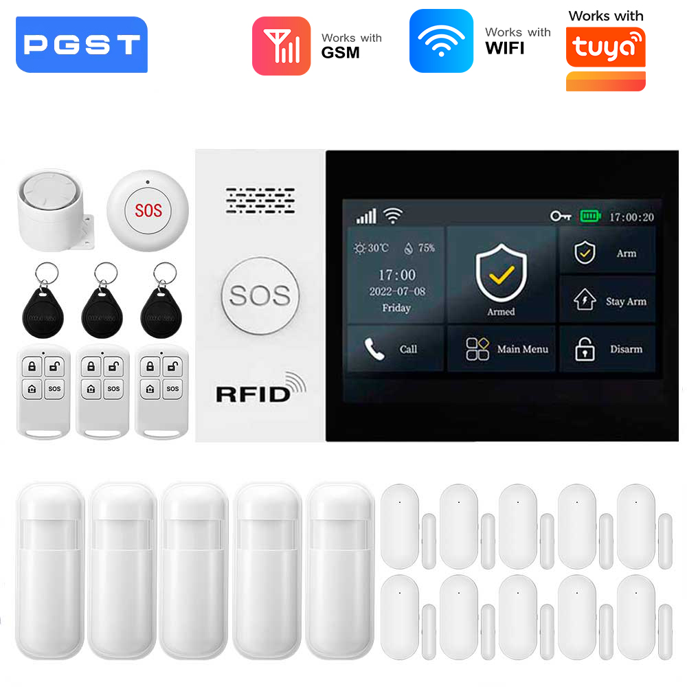Smart Home Wiser - 2.4G WIFI 스마트 GSM 알람 시스템,