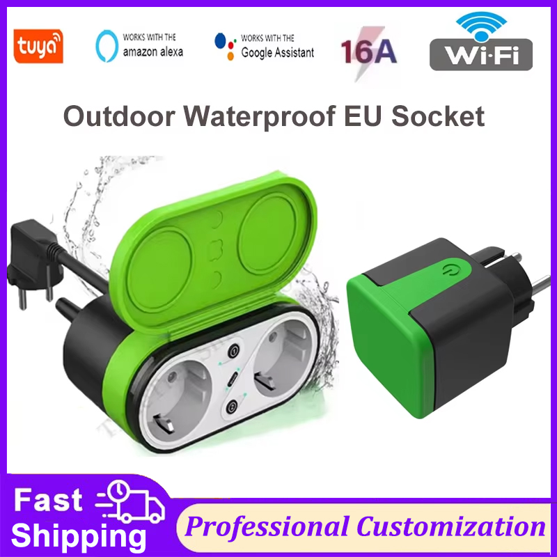 Smart Home Wiz - 투야 EU 16A 와이파이 스마트 실외
