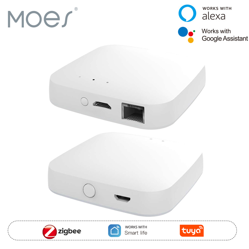 Smart Home Vimar - MOES Tuya ZigBee3.0 스마트 허브, 무선/유선