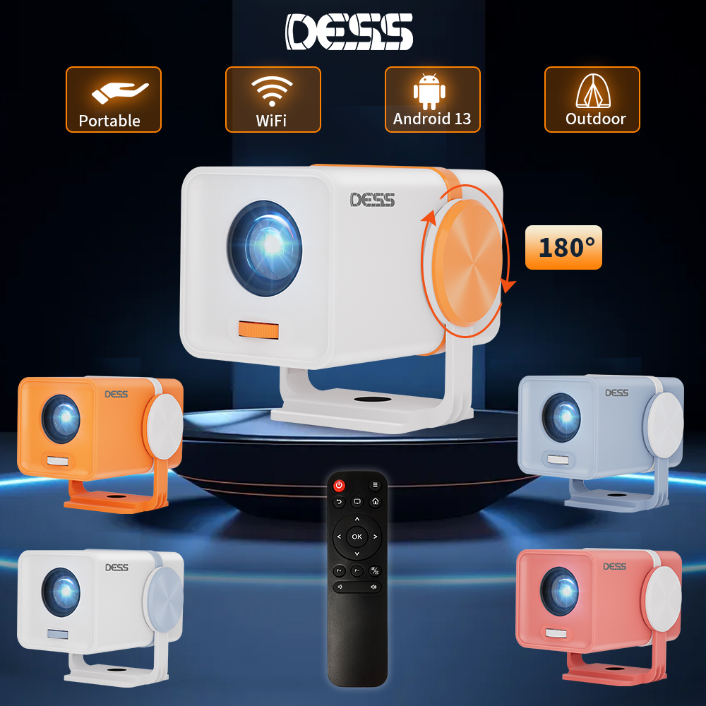 Smart Home Retrofit - DESS 프로젝터 안드로이드 13 듀얼 밴드