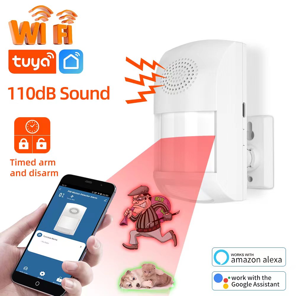 Smart Home Wiser - Tuya WiFi 스마트 홈 도난 경보