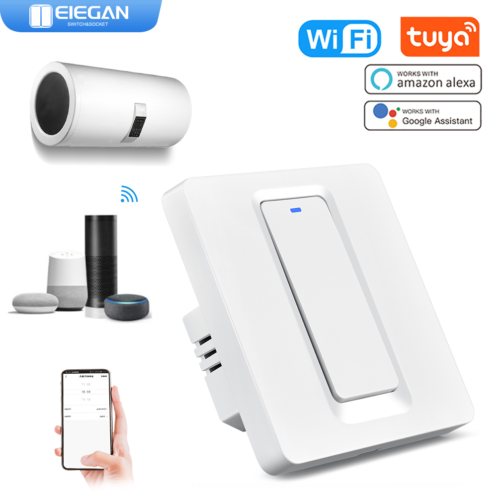 Smart Home Wiz - ELEGAN 20A/40A 투야 스마트 와이파이 온수기