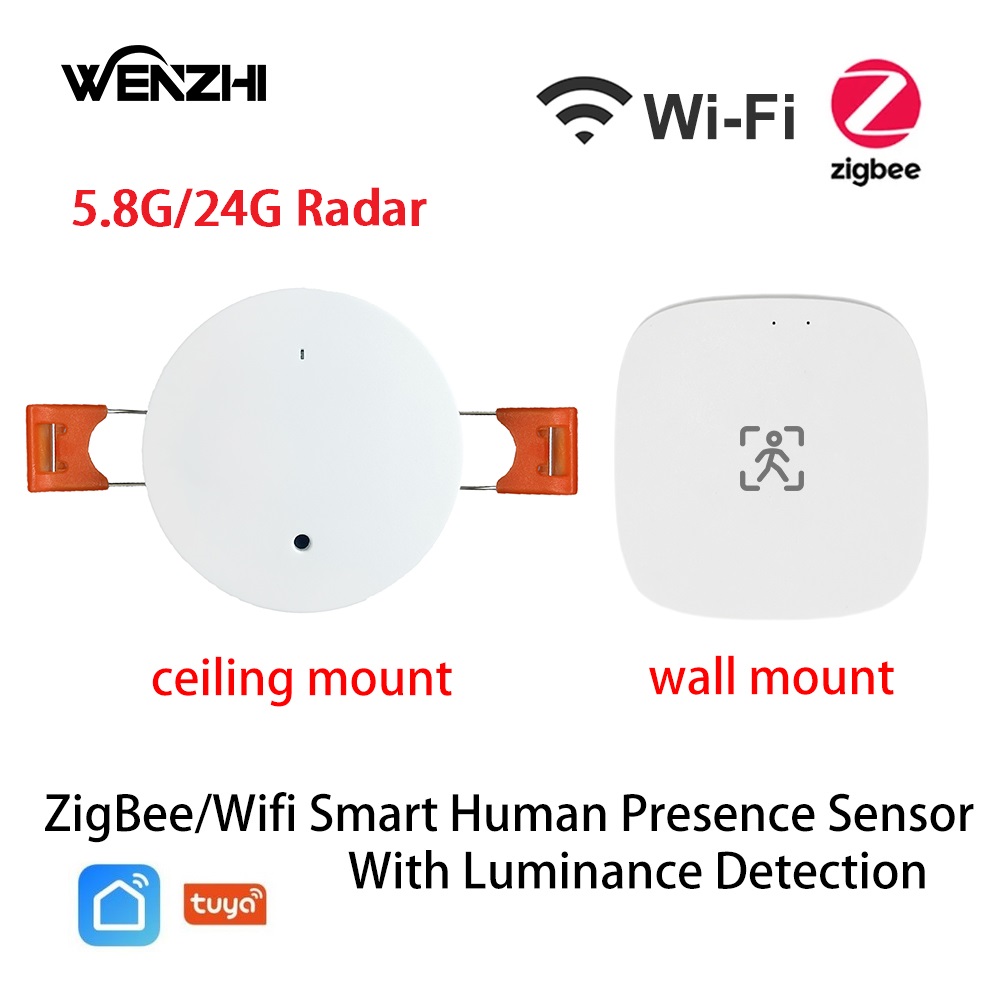 Smart Home Wiz - ZigBee 와이파이 MmWave 인체 감지 모션