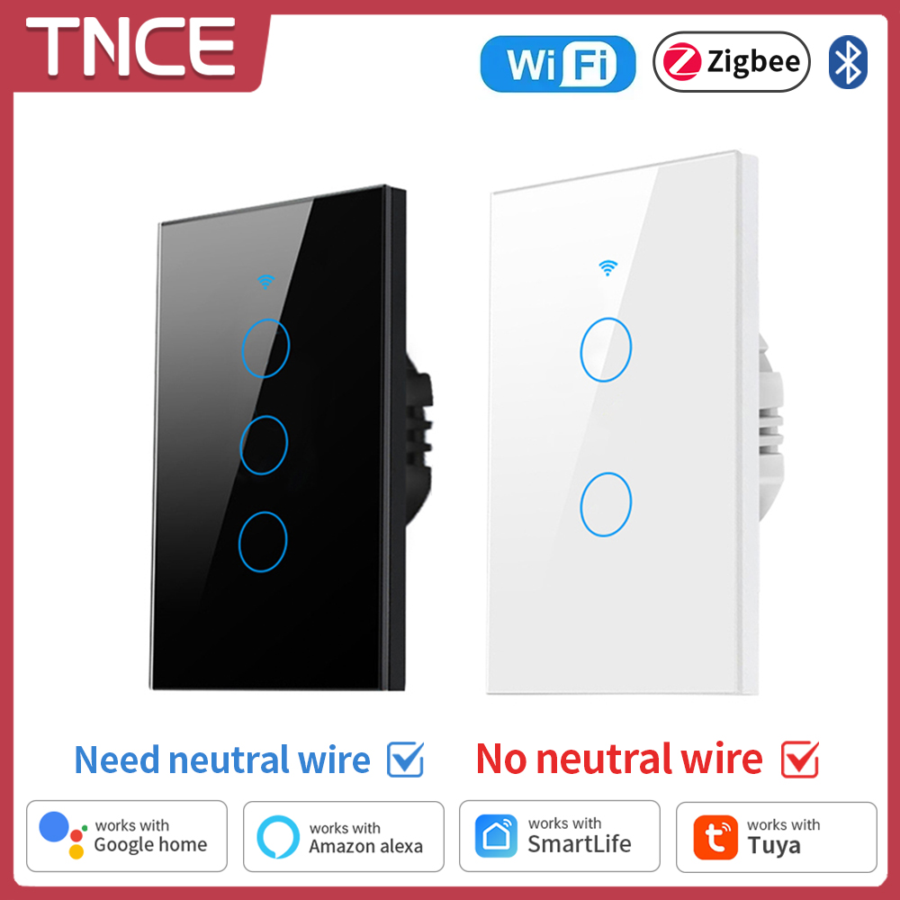 Smart Home Wiz - TNCE Tuya WiFi/Zigbee 스마트 라이트 스위치,