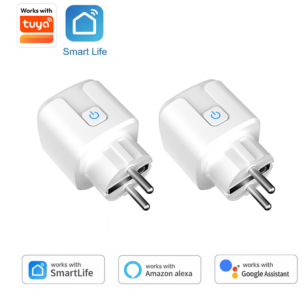 Smart Home Elements - 투야 EU 스마트 플러그는 Wi-Fi, 16A/20A,