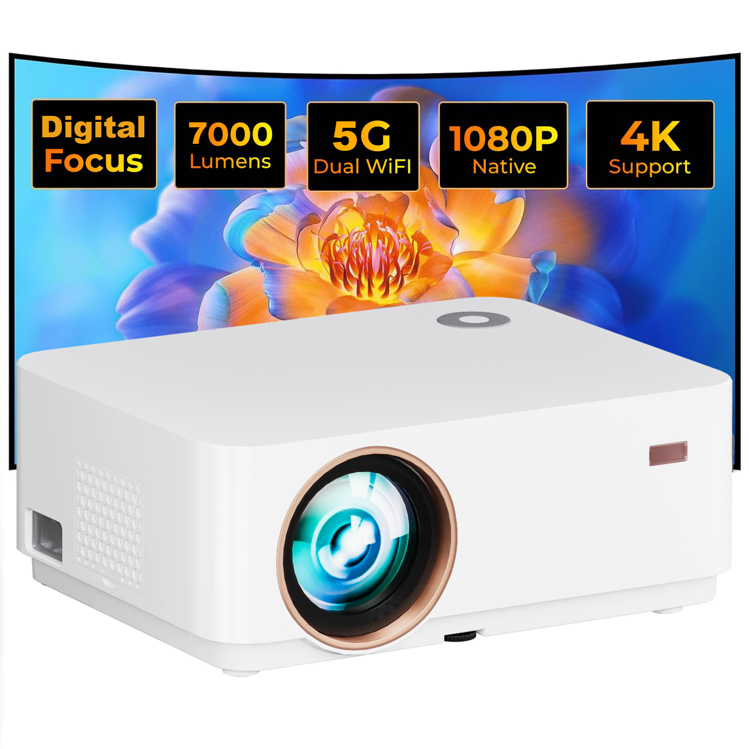 Smart Home Retrofit - WZATCO 디지털 포커스 풀 HD LED