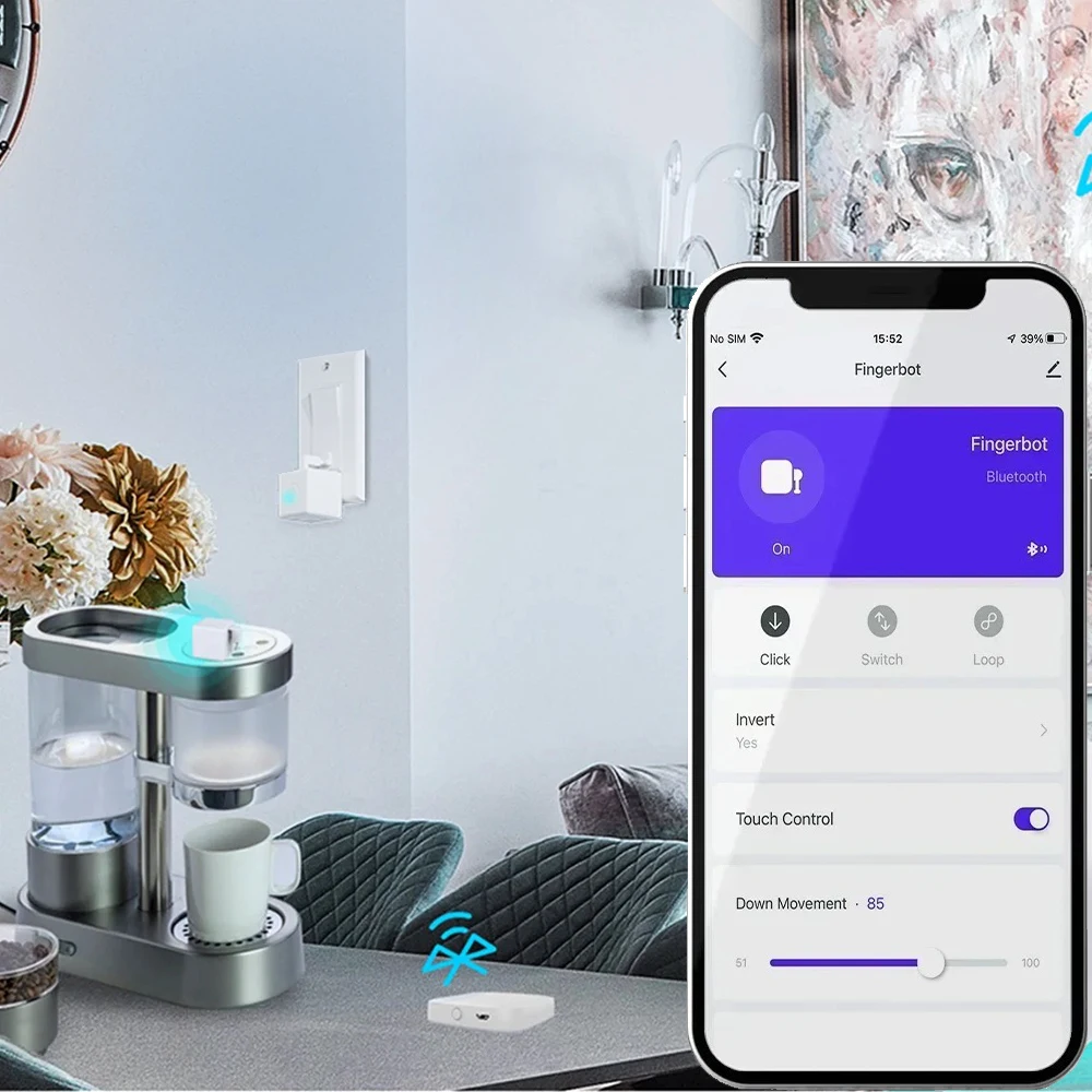 스마트 지그비 핑거봇 무선 자동 스위치 단추 푸셔 핑거 - Smart Home Elements 리뷰 및 가격