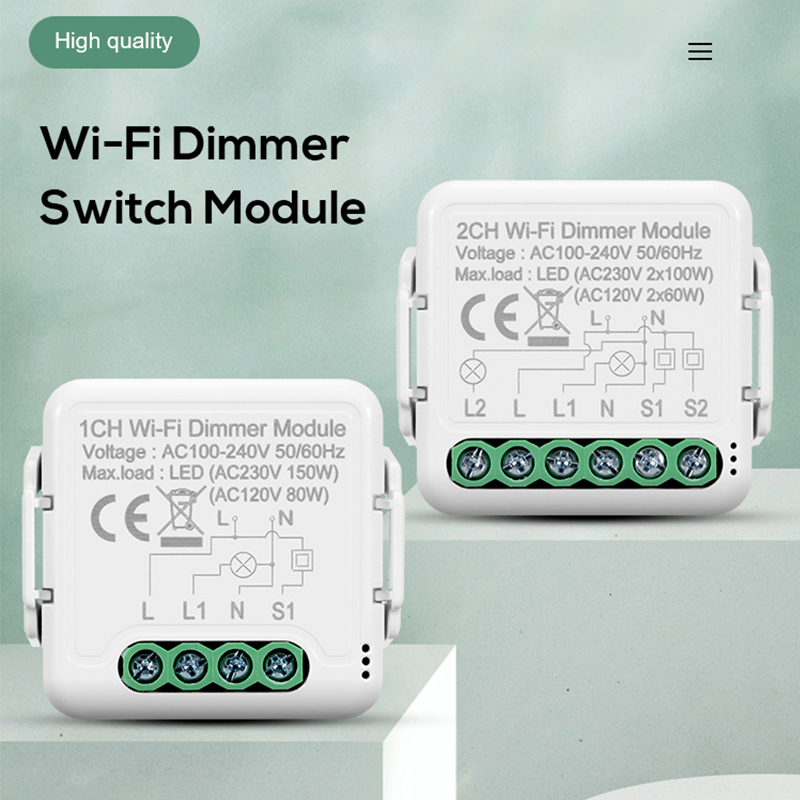 DIY Wifi 스마트 디머 스위치 모듈 Tuya/Sm - Smart Home Wiz 리뷰 및 가격