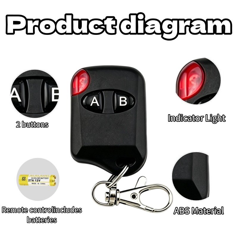 AC 110V 220V RF 433 원격 제어 스위치  - Curtain Motor 리뷰 및 가격