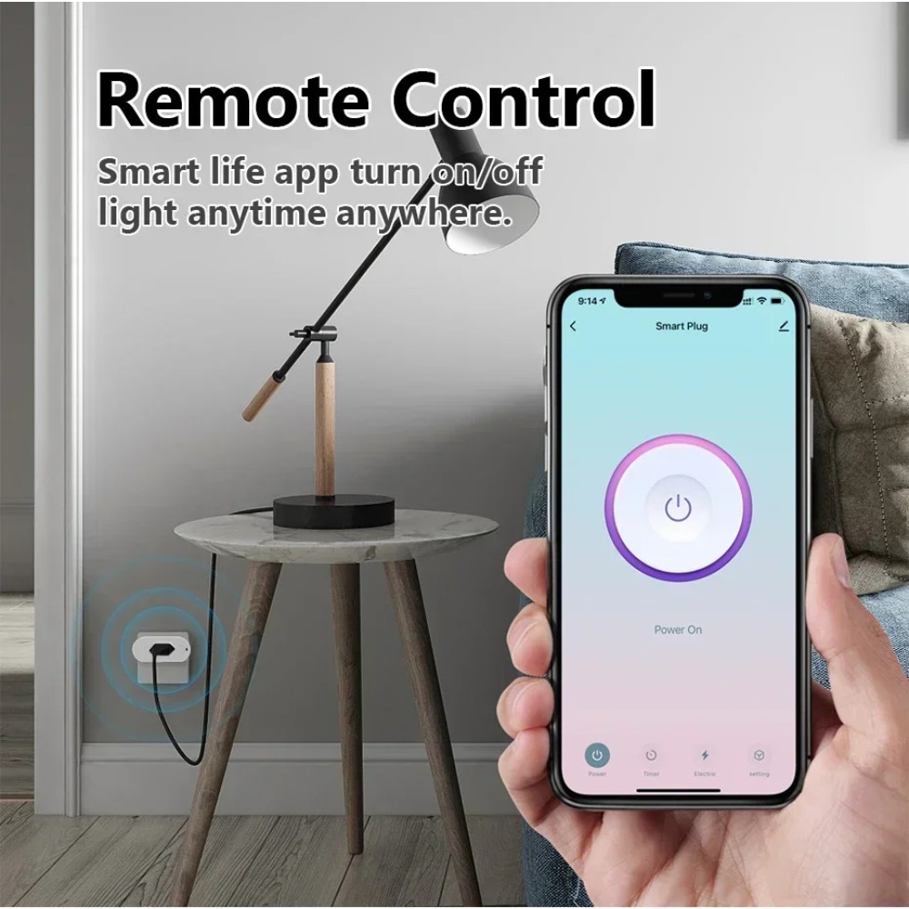 UNKAS는 Tuya 브라질 플러그 WIFI 또는 전력 - Smart Home Elements 리뷰 및 가격