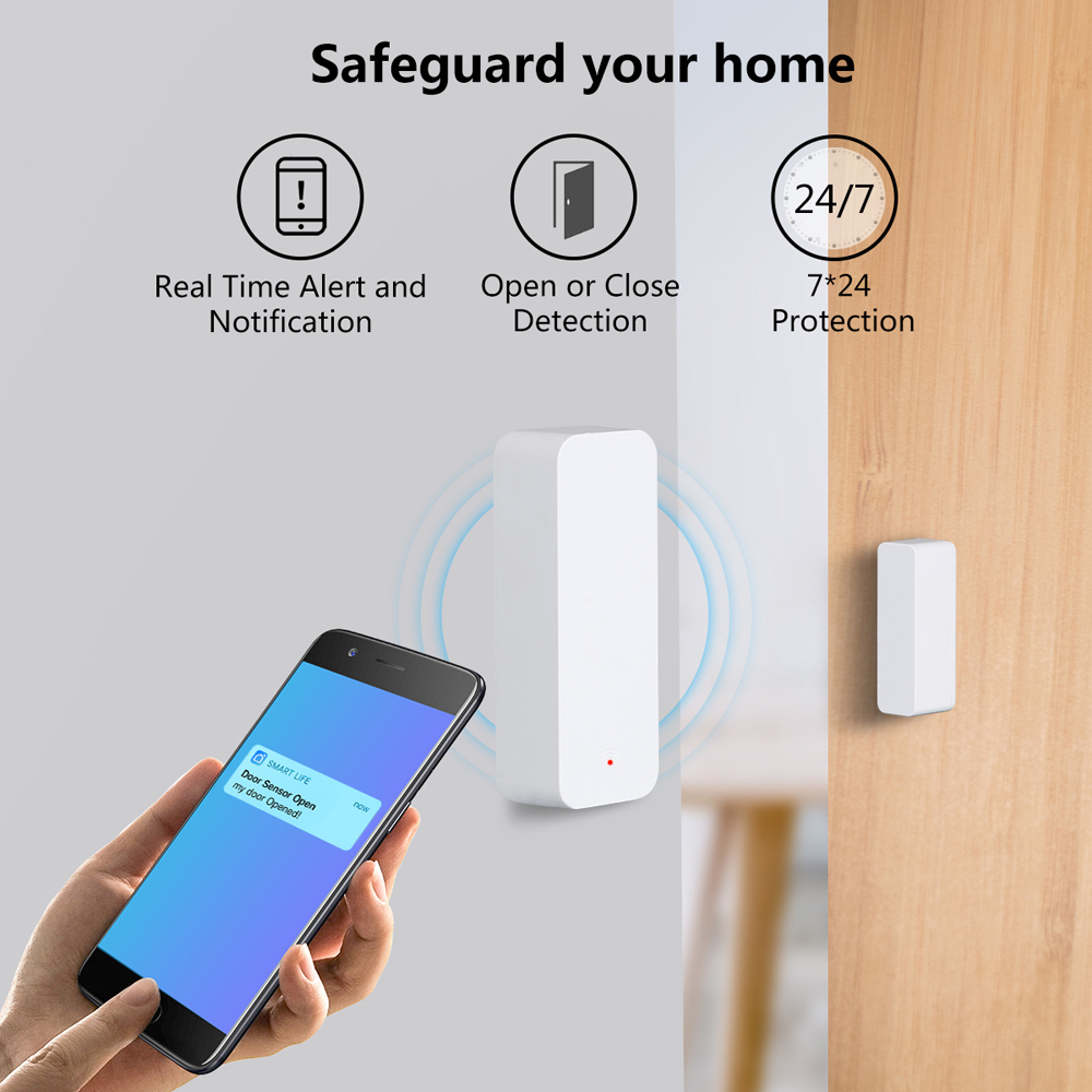 스마트 홈용 Zigbee 3.0 도어 윈도우 센서 접촉 - Smart Home Vimar 리뷰 및 가격