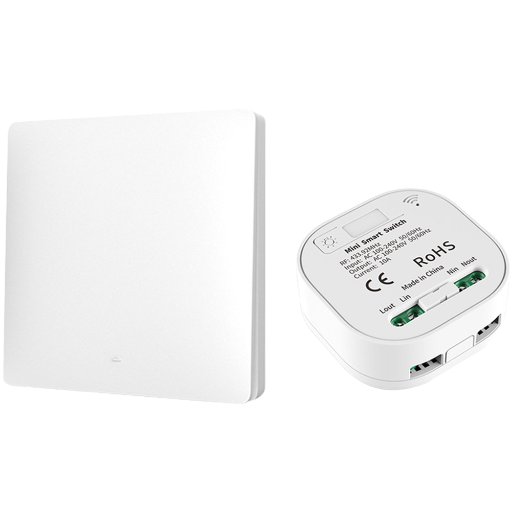 1PC 자체 전원 공급 RF433 무선 원격 제어 스위 - Smart Home Box 리뷰 및 가격
