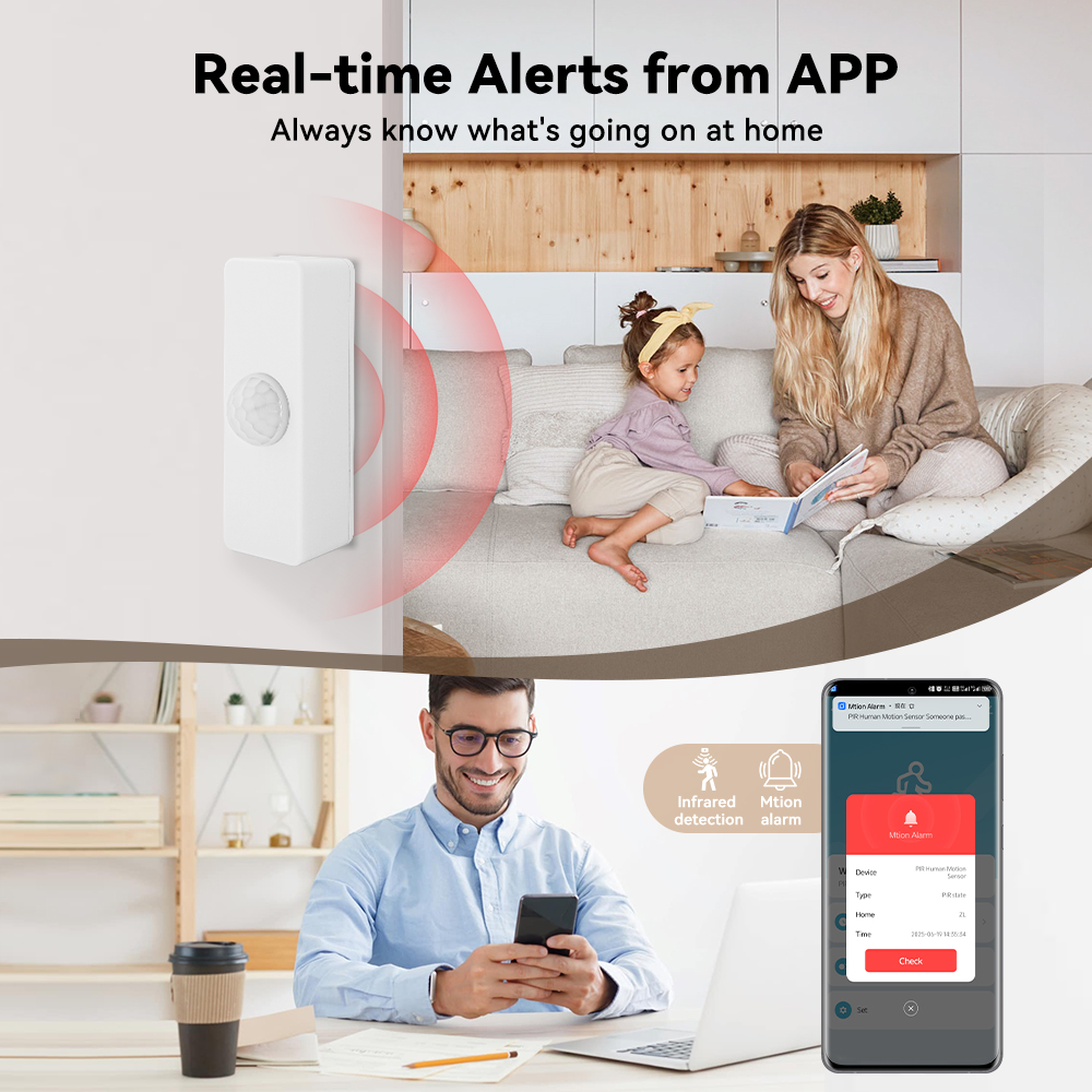 Tuya 스마트 PIR 모션 센서 스마트 홈 WiFi  - Smart Home Wiz 리뷰 및 가격