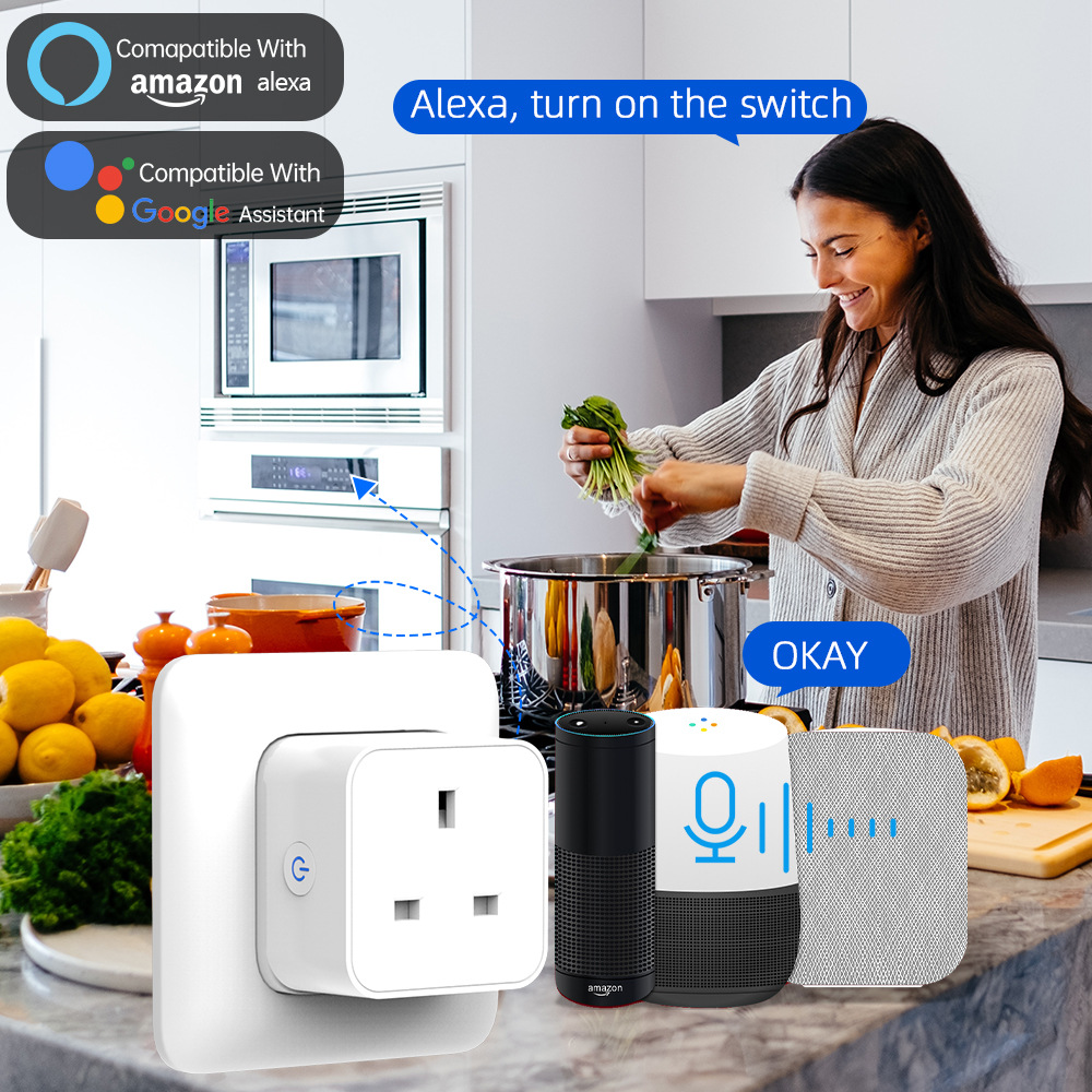 Tuya 스마트 소켓 16A/20A WiFi 또는 Zi - Smart Home Wiser 리뷰 및 가격