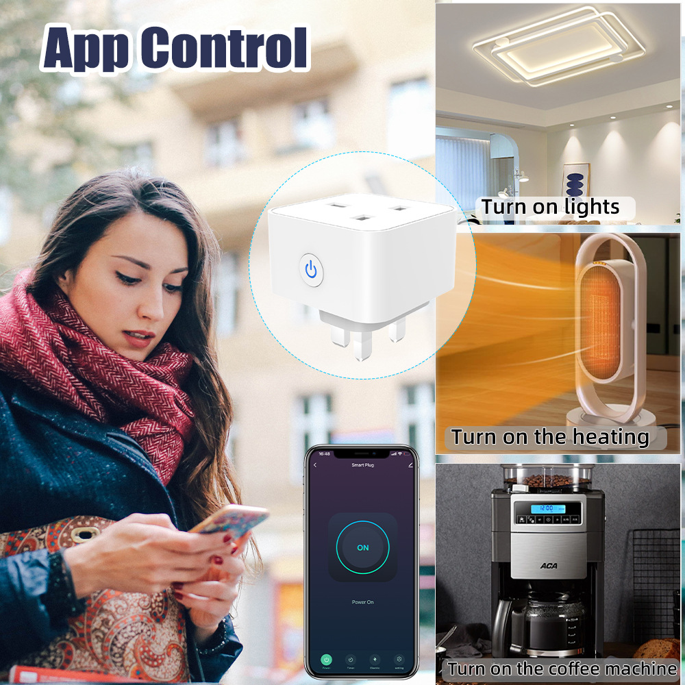 Tuya 스마트 소켓 16A/20A WiFi 또는 Zi - Smart Home Wiser 리뷰 및 가격