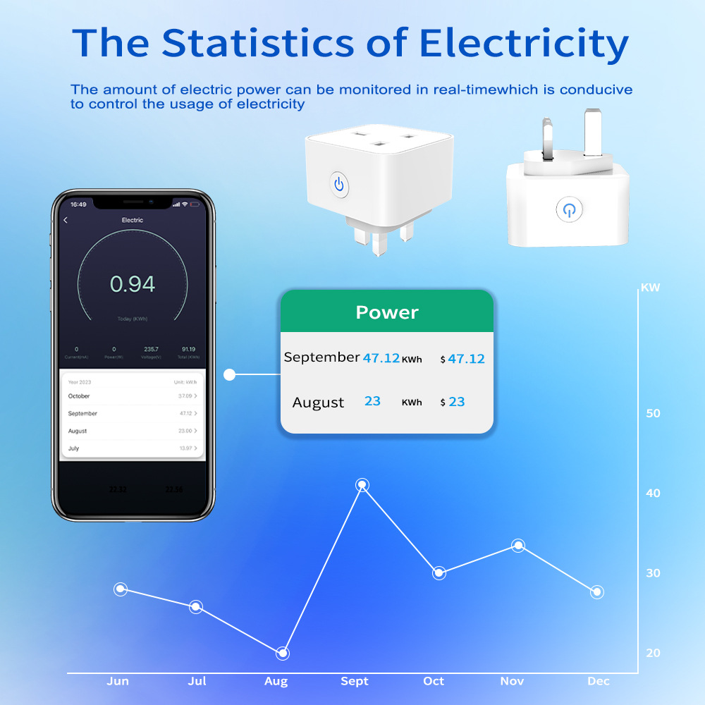 Tuya 스마트 소켓 16A/20A WiFi 또는 Zi - Smart Home Wiser 리뷰 및 가격