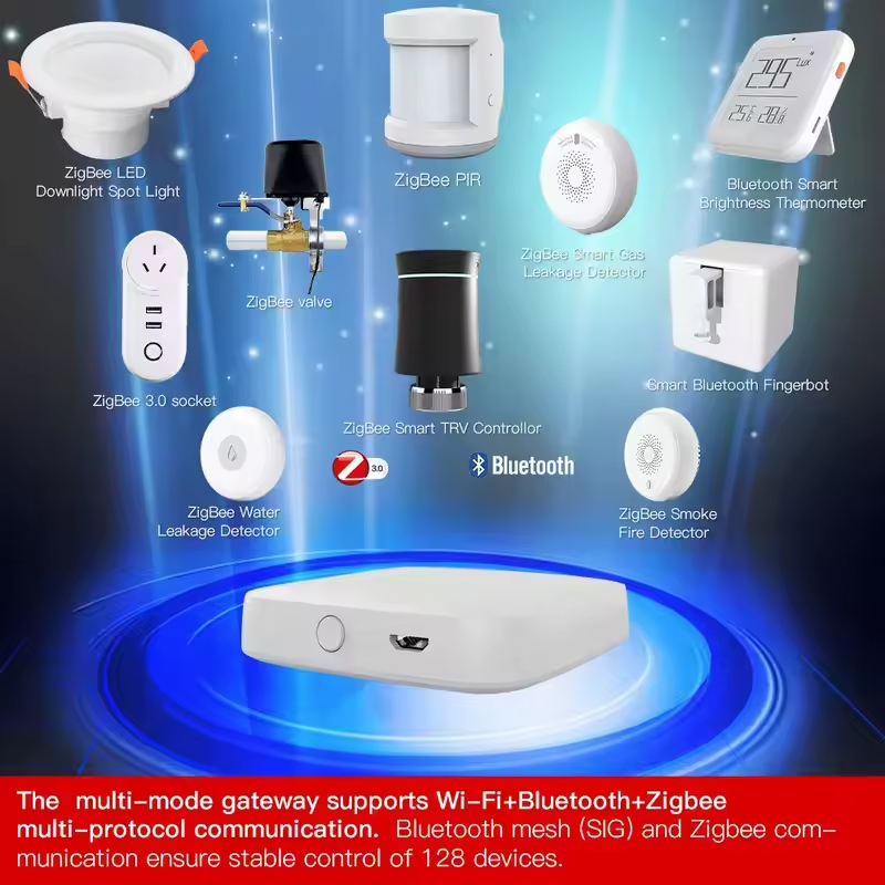 MOES Tuya ZigBee3.0 스마트 허브, 무선 - Smart Home Vimar 리뷰 및 가격