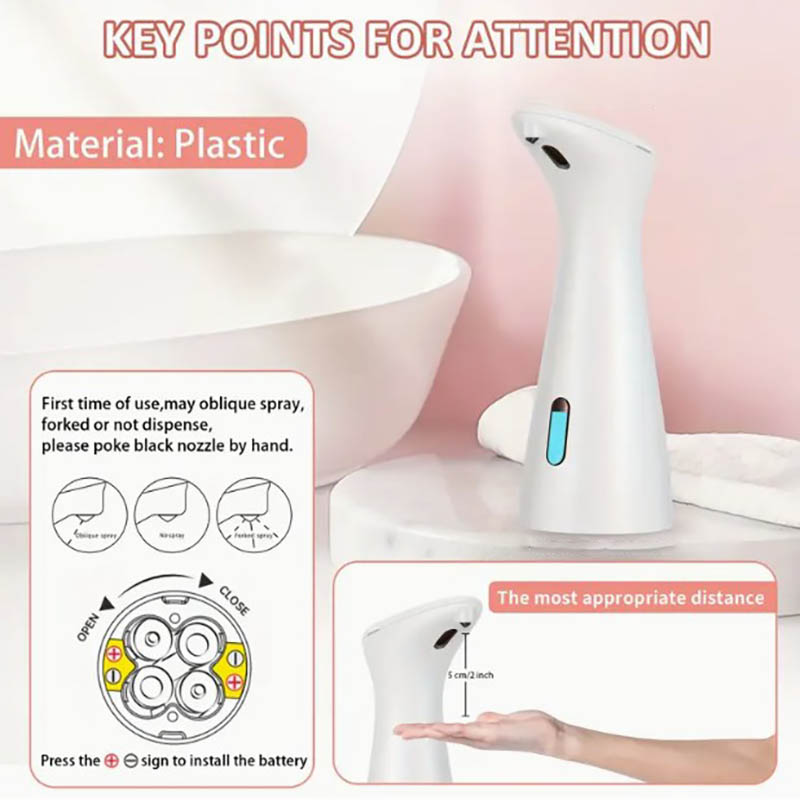 자동 센서 손 소독제 기계 접시 비누 기계 바디 워시  - Smart Home Elements 리뷰 및 가격