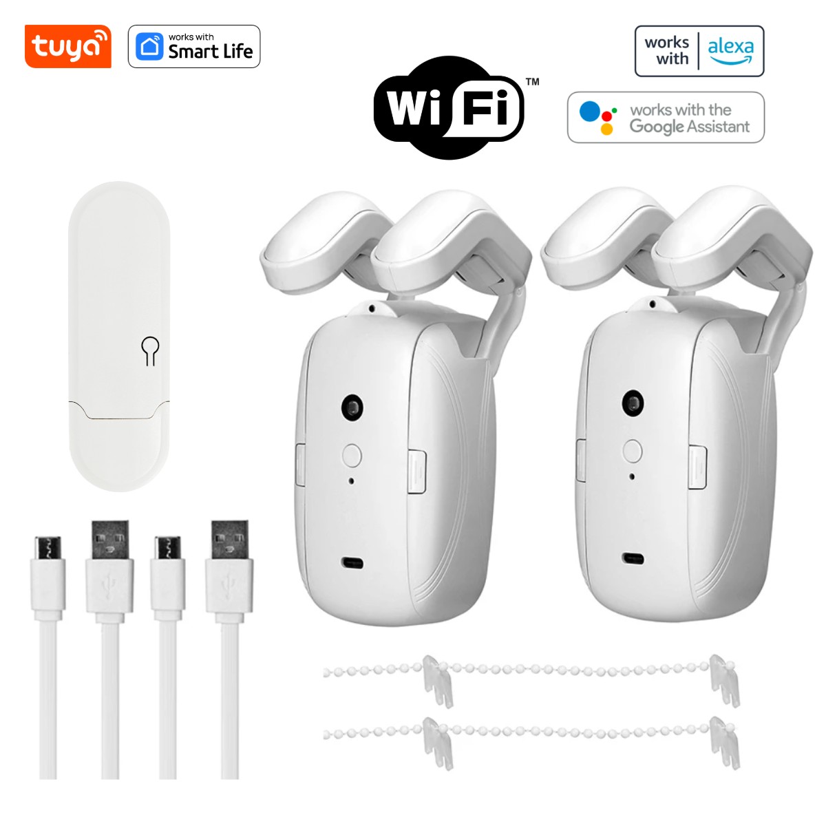 1/2개 투야 스마트 와이파이 커튼 로봇 (허브 포함  - Smart Home Vimar 리뷰 및 가격