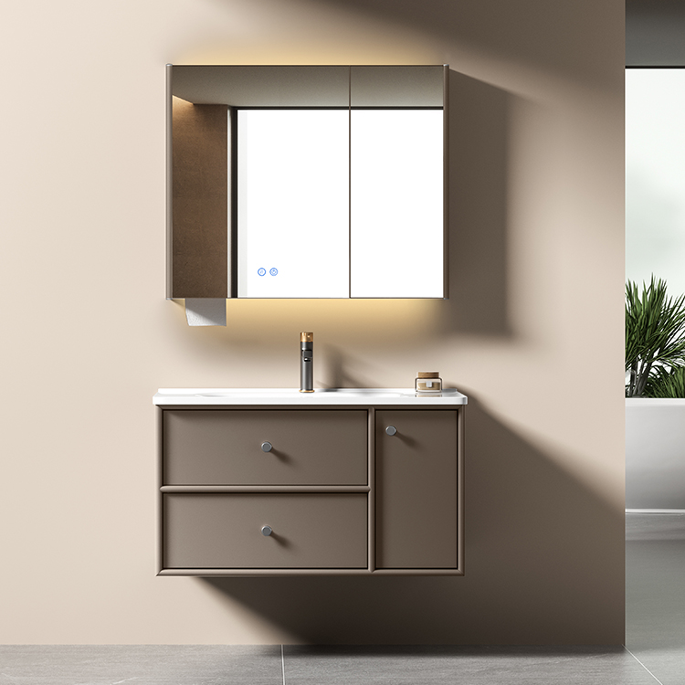 욕실 캐비닛, 합리적인 가격의 고급스러운 브라운톤 모던 - Smart Home Interior 리뷰 및 가격
