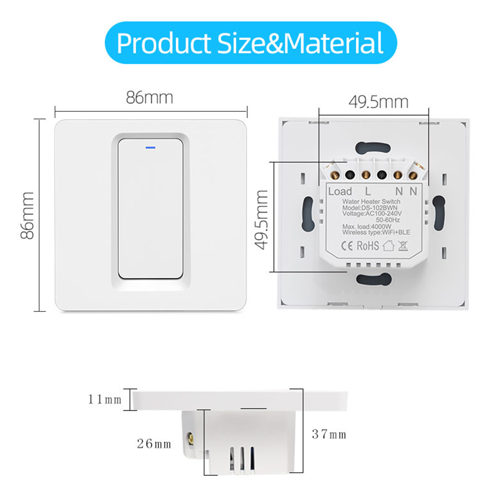 ELEGAN 20A/40A 투야 스마트 와이파이 온수기 - Smart Home Wiz 리뷰 및 가격