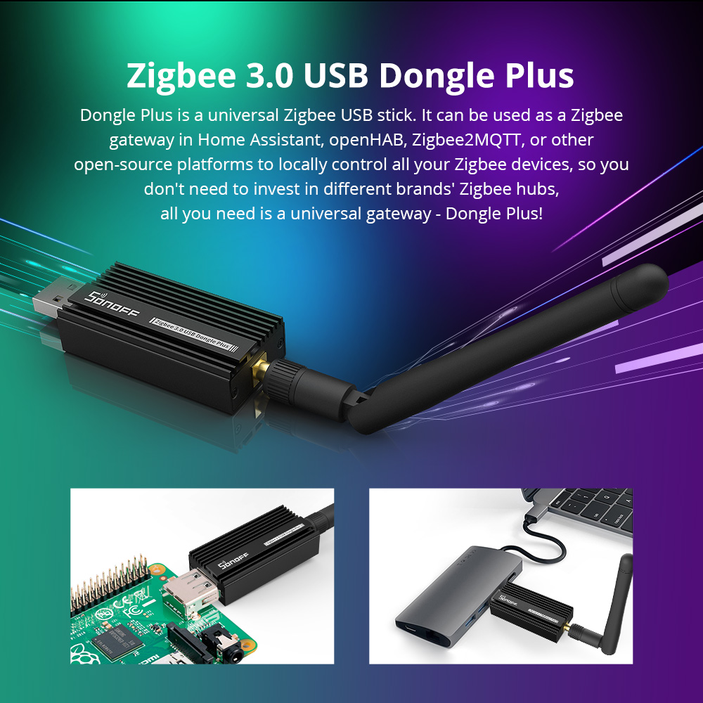 SONOFF Zigbee 3.0 USB 동글 플러스 Z - Smart Home Vimar 리뷰 및 가격
