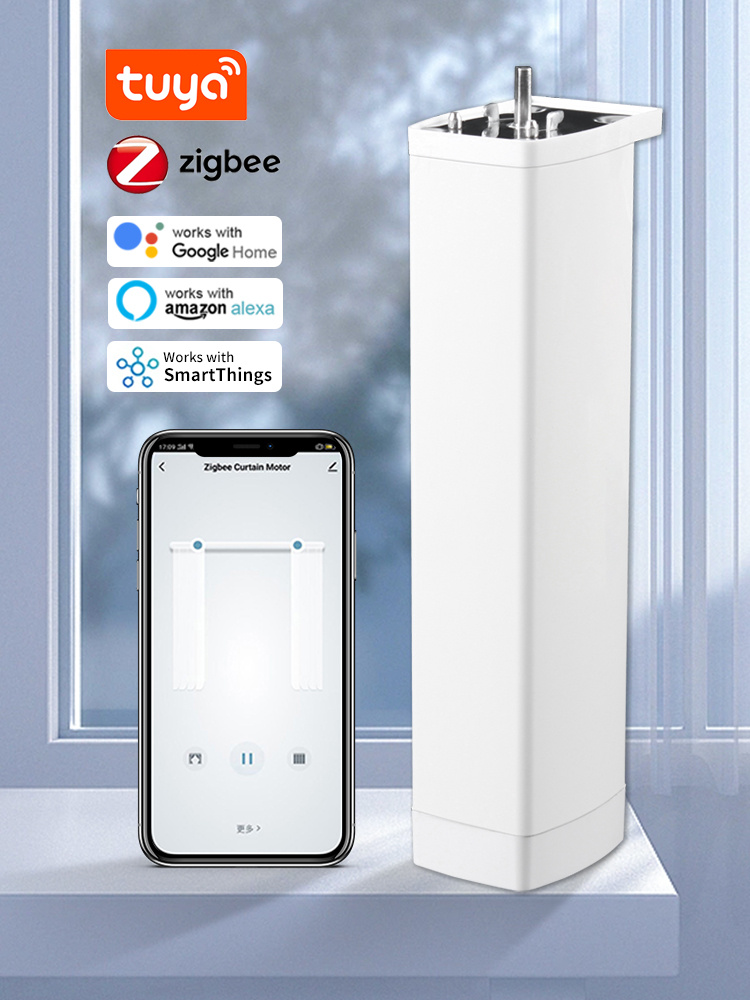 스마트 Tuya Zigbee 전기 스마트 자동 홈 커튼 - Smart Home Elements 리뷰 및 가격