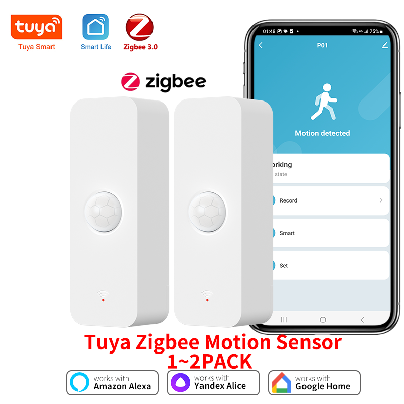 Tuya Zigbee 3.0 PIR 모션 센서 스마트  - Smart Home Wiser 리뷰 및 가격