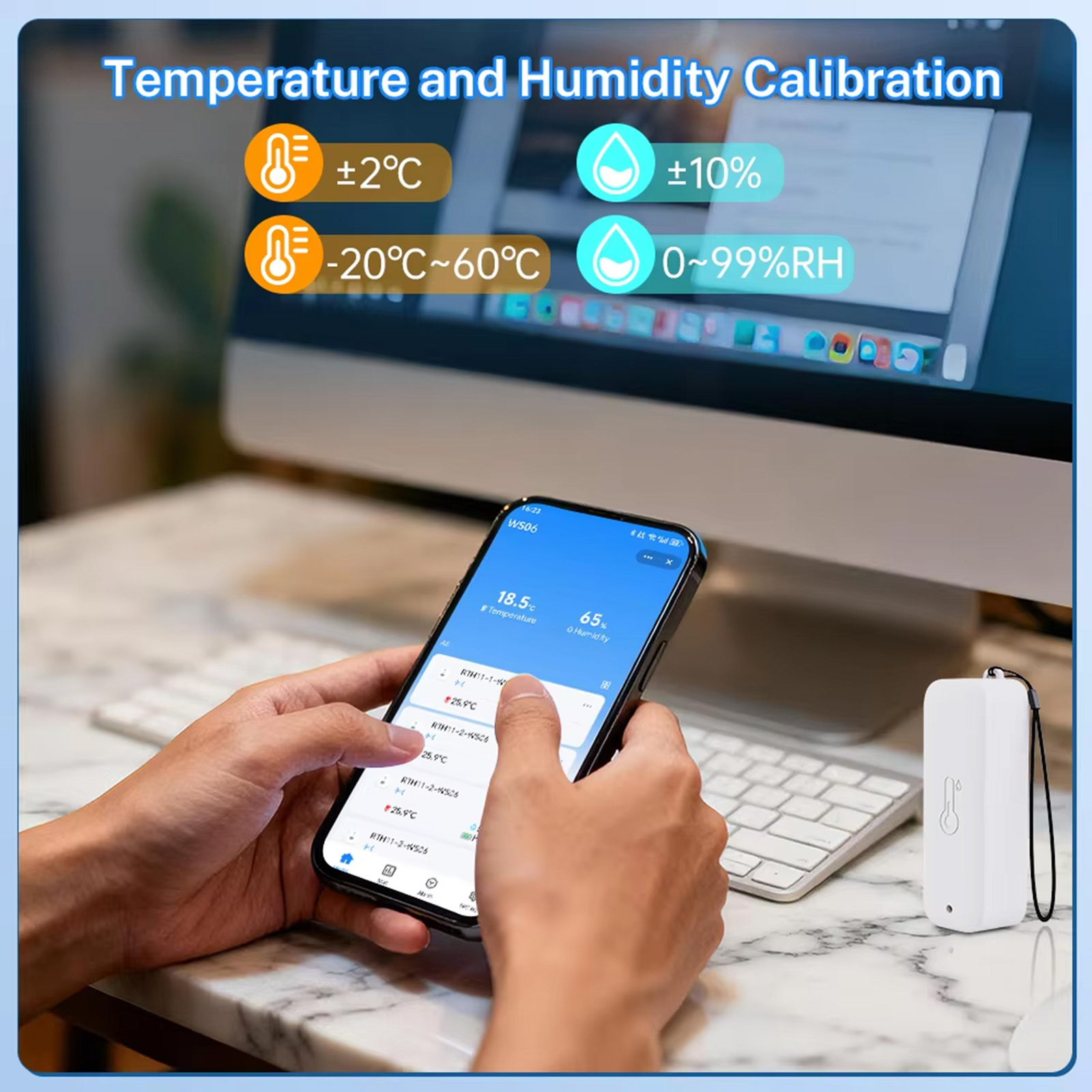 Tuya WiFi+RF433 기상 관측소, 스마트 홈  - Smart Home Elements 리뷰 및 가격