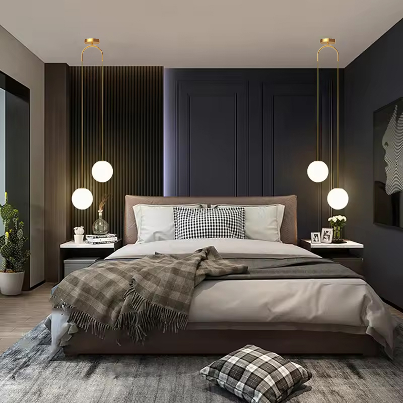 홈 데코 펜던트 램프 침실용 현대식 샹들리에 천장 조명 - Smart Home Interior 리뷰 및 가격