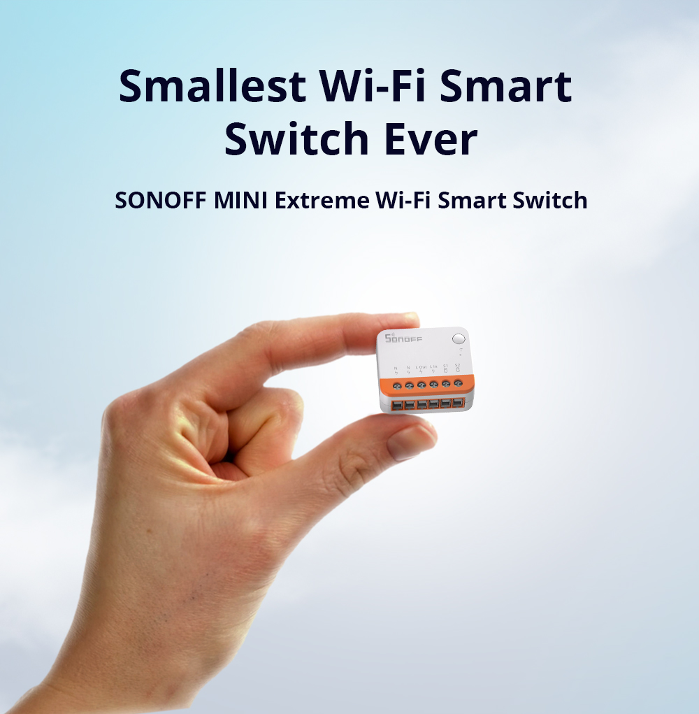 Sonoff Mini R4 Extreme Wifi 스마 - Smart Home Wiz 리뷰 및 가격
